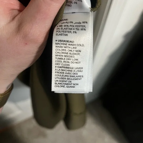 Chic Olive Midi Slip Dress - Picture 9 of 9